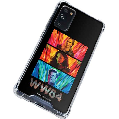 Wonder Woman 1984 (2020) Characters Poster Galaxy S20 FE Clear Case